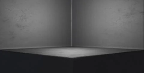 Cool Lighted Silver Gray Abstract Background 3D Illustration Stock Illustration