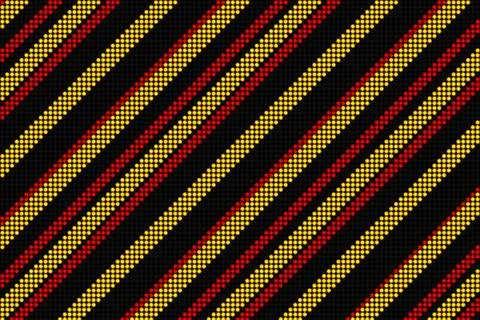 Cool linear pattern in black red and yellow Stock Photos