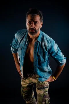 Cool modern guy Stock Photos