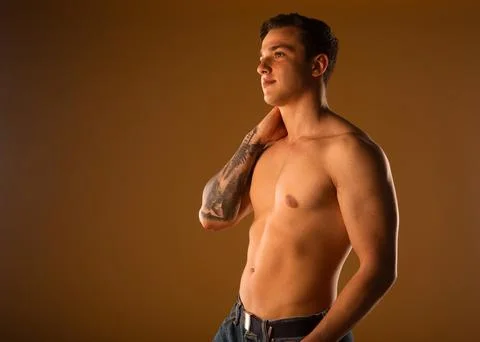 Cool modern guy Stock Photos