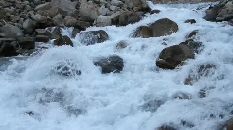 Cool mountain stream Video stock 11846773