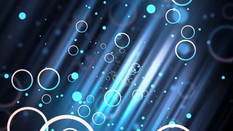 Cool Moving Circles in Tunnel Stock Footage 78594465