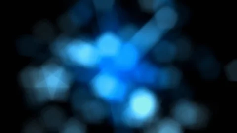 Cool Moving Light Bokeh Stock Footage 94854362