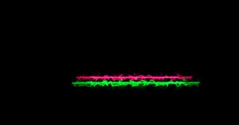 Cool neon different colorful lower third. Animated cool designed neon diffe.. Stock Illustration