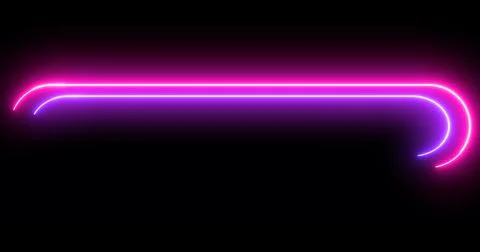 Cool neon different colorful lower third. Animated cool designed neon diffe.. Stock Illustration
