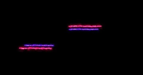 Cool neon lower third in high resolution. Cool color neon lower third for a.. Stock Illustration