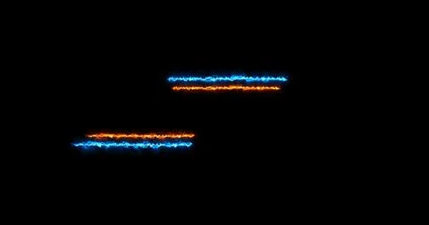 Cool neon lower third in high resolution. Cool color neon lower third for a.. Stock Illustration