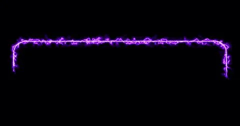 Cool neon purple colored lower third. Animated cool designed neon purple co.. Stock Illustration