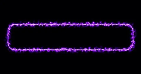 Cool neon purple colored lower third. Animated cool designed neon purple co.. Stock Illustration