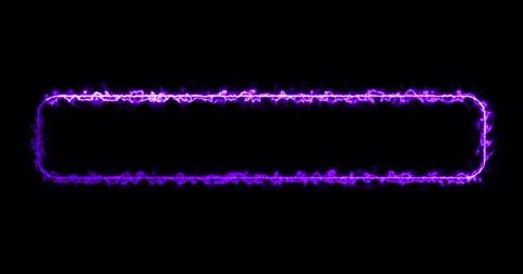 Cool neon purple colored lower third. Animated cool designed neon purple co.. Stock Illustration