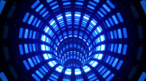 Cool Neon Tunnel Motion Background Stock-Footage 57283828