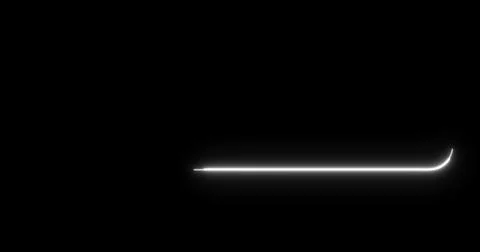 Cool neon white colored lower third. Animated cool designed neon white colo.. Stock Illustration