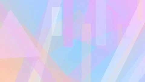 Cool pastel abstract polygon background with soft luminous vertical bars an.. 스톡 일러스트