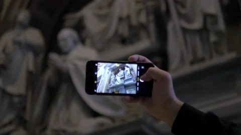 Cool Photo Inside St. Peter's Basilica In Vatican City, Italy Stock Footage 155080160