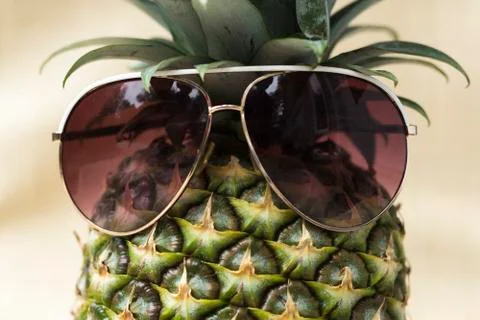 Cool Pineapple Stock-Fotos