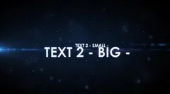 Cool project with Your titles in space with dust and flares! Stock After Effects