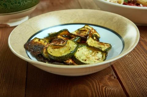 Cool Ranch Zucchini Chips Stock Photos