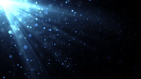 Cool Rays Particles Stock Footage 47977322