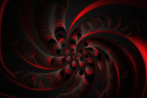 Cool Red and Black Wallpapers Stock Illustration