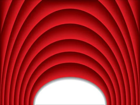 Cool red arch background Stock Illustration