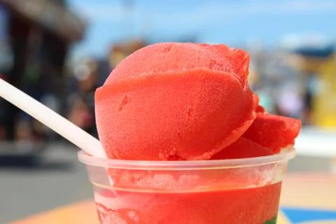 Cool refreshing water ice Stock Photos