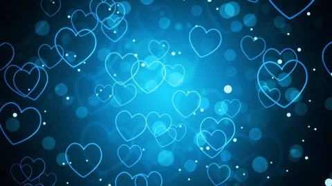 Cool Romantic Hearts Stock Footage 94852145