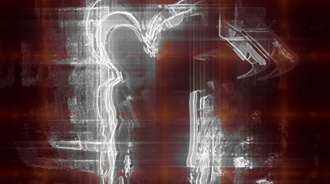 Cool sepia dancer Stock Footage 67649937