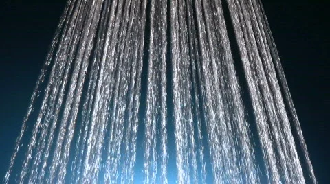 Cool shower Stock Footage 685813