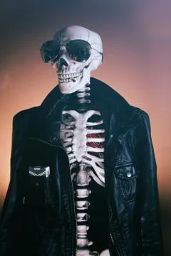 Cool Skeleton Smooth Stock Photos