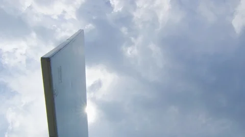 Cool slow motion shot passing by a basketball hoop Stock Footage 115925147