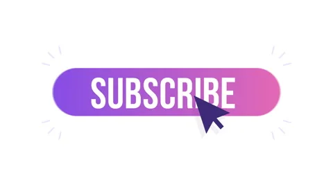 Cool subscribe button animation. Stock Footage 170560396