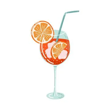 Cool Summer drink Stock Illustration
