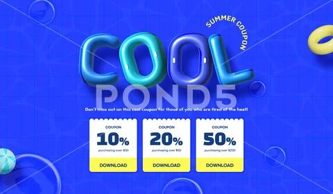 COOL SUMMER PSD Template