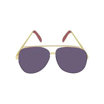Cool sunglasses men cartoon vector illustration Illustrazione stock
