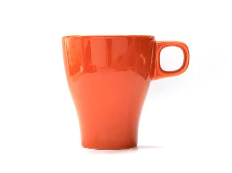 Cool tea cup isolated on white background Stock Photos