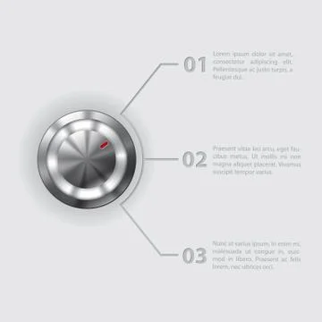 Cool technology infographic design Stock Illustration