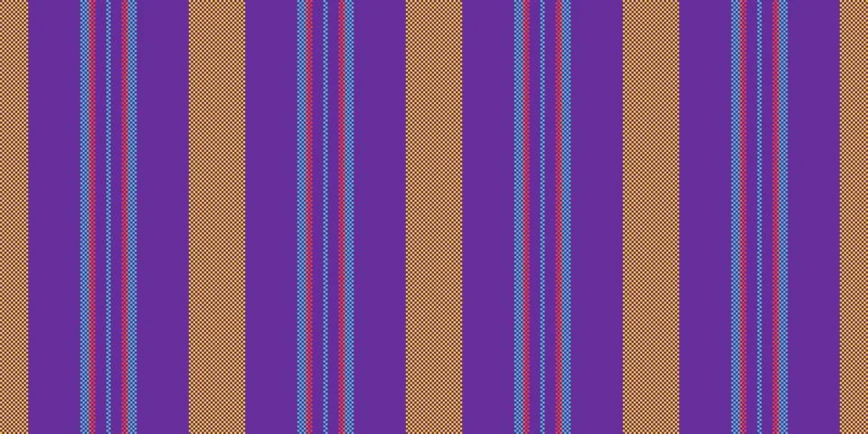 Cool textile texture seamless, close up pattern lines vertical. Detailed st.. 库存插图