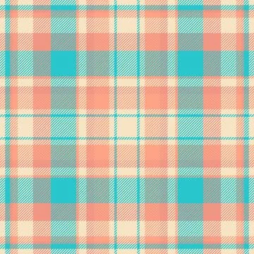 Cool texture pattern textile, industry seamless fabric tartan. String plaid.. Stock Illustration