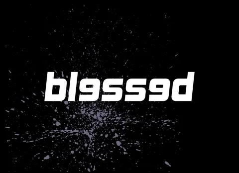 Cool typography vector and background Stock Illustration