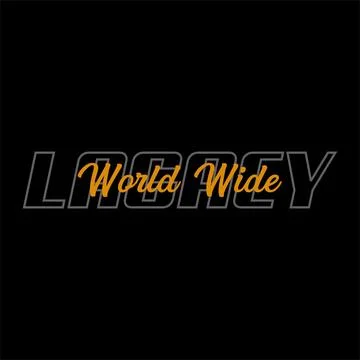 Cool typography vector design illustration Stock Illustration