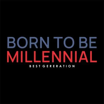 Cool typography vector Stock Illustration