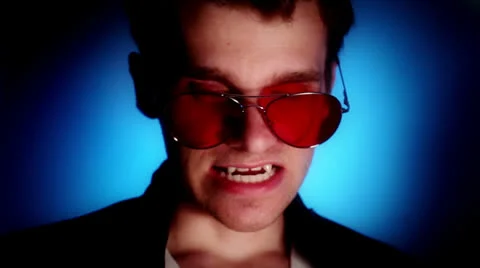 Cool vampire Stock Footage 24805474