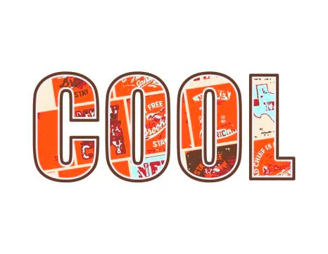 Cool Varsity Design Stock Illustration