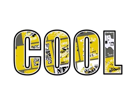 Cool Varsity Design Stock Illustration