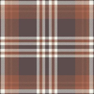 Cool vector background seamless, day fabric check texture. Calm plaid patte.. 스톡 일러스트
