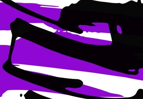 Cool vector bright poster with abstract colorful elements. Stock Illustration