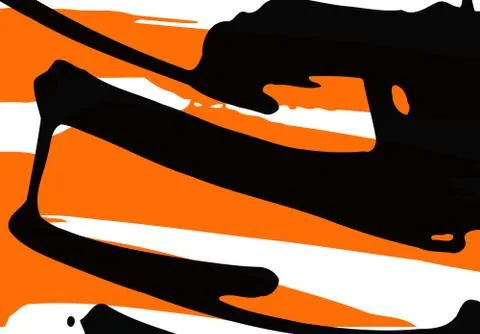 Cool vector bright poster with abstract colorful elements. Illustrazione stock