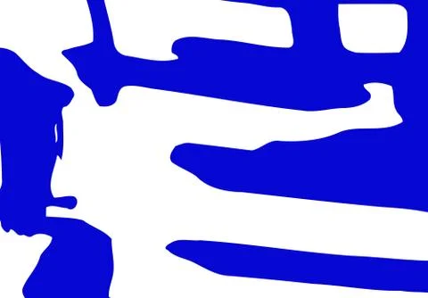 Cool vector bright poster with abstract colorful elements. Stock Illustration