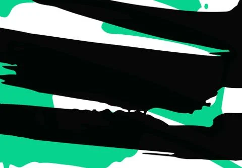 Cool vector bright poster with abstract colorful elements. Stock Illustration