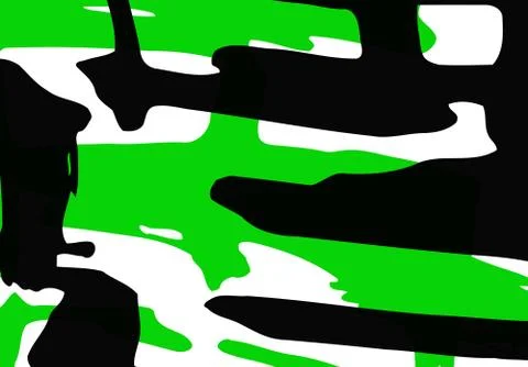 Cool vector bright poster with abstract colorful elements. Illustrazione stock